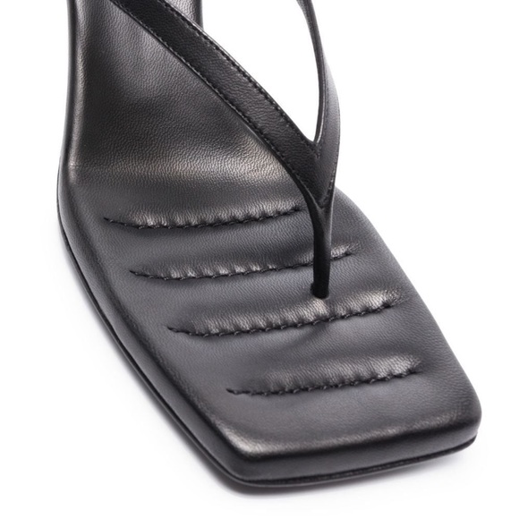 Giaborghini x RHW slingback 85mm leather sandal - Picture 3 of 6